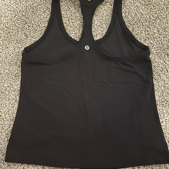 lululemon athletica Black Racerback Tank Top - Picture 2 of 4